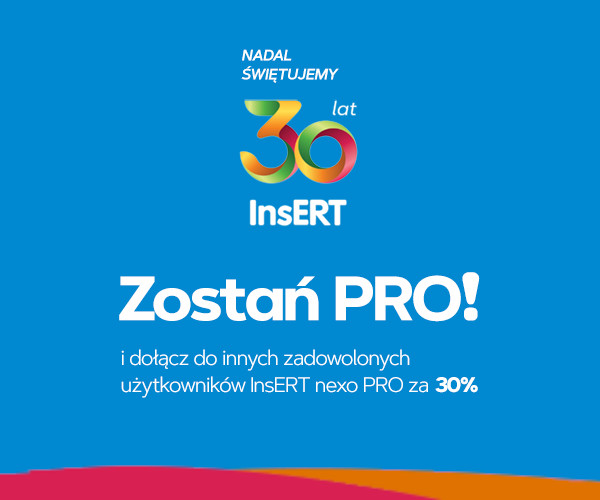 Ostatnie dni promocji — InsERT nexo PRO za 30% ceny!