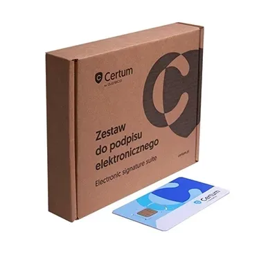 CERTUM podpis bez czytnika