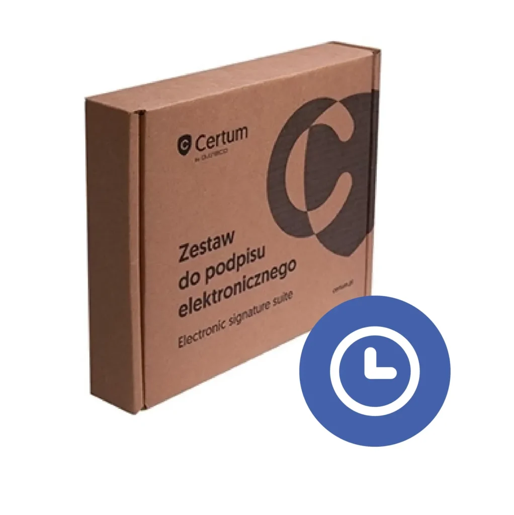 CERTUM podpis odnowienie certyfikatu