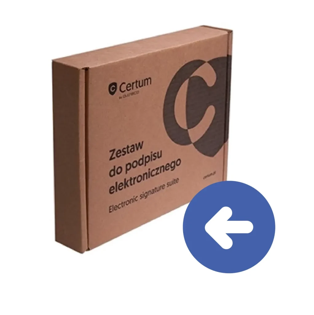 CERTUM podpis przeniesienie certyfikatu