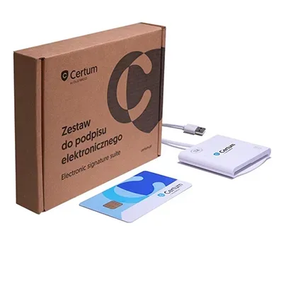 zestaw certum czytnik karta 2