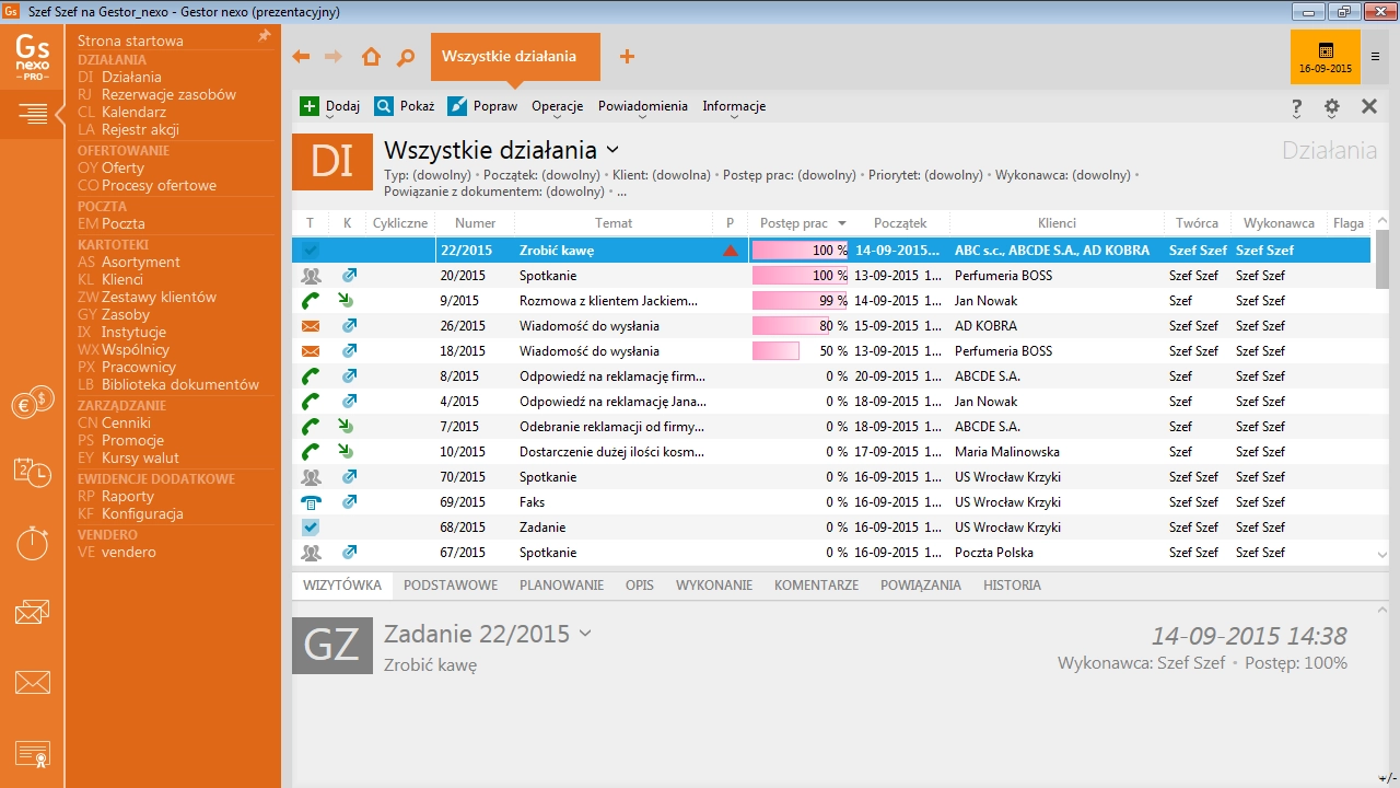02 modul dzialan gestor nexo PRO